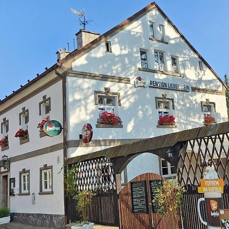 Restaurant & Pension Liebenstein Libá Exterior foto